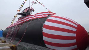 First Japanese lithium-ion equipped sub launched