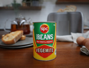SPC adds a mitey surprise to baked beans 