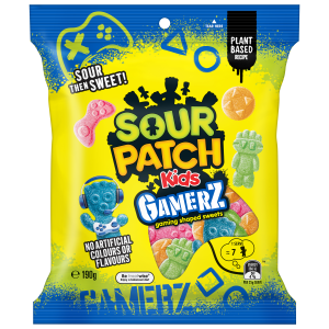 Game time for Sour Patch Kids 