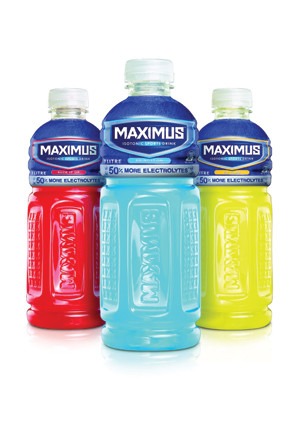 Sports drink aims for Maximus brute strength