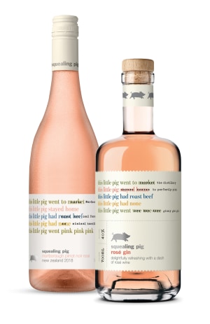 Squealing Pig adds twist of ros&eacute; to gin