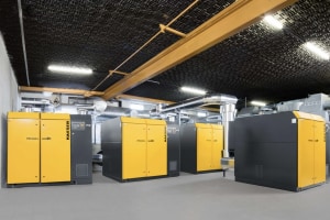 Low-pressure air drives efficiency