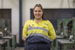 First female apprentice 