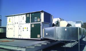 New office air conditioning stopping the tropical heatwave