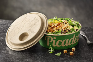Stora Enso and Picadeli launch formed fibre lid