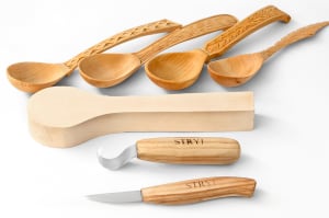 Made for spooncarvers: Stryi knives and spoon tools