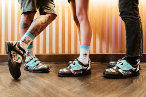 Strike Bowling calls on artist Steen Jones to revamp old-school style 
