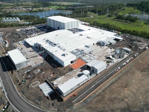 Solar panel milestone for Suntory Oceania Ipswich build