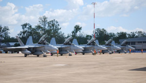 Super Hornet squadron operational