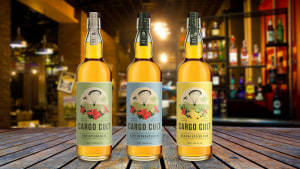 Tropical rum hits into Australian shore