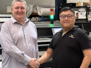 SYDNEY PRINT INSTALLS 3RD HP LATEX R
