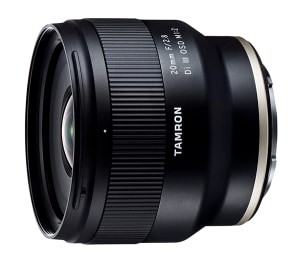 Tamron launches new 20mm f/2.8 lens for Sony E-mount