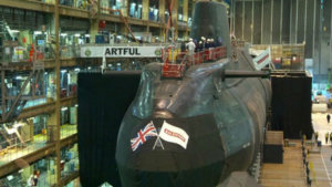Third Astute-class sub launched