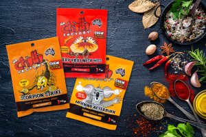 The Chilli Factory launches spicy new jerky range