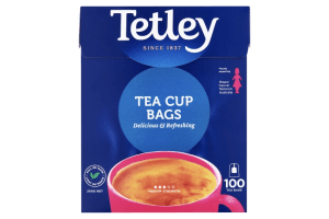 Tetley&rsquo;s pink pack shouts support from shelf