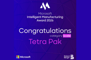 Tetra Pak Factory OS wins MIMA 2026 Scale! award