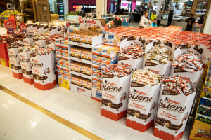 Ferrero trials 100% recyclable POS displays