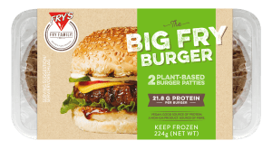 Protein packed in Fry's plant-based patty
