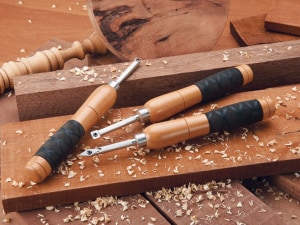 Turning tools: three-piece set covers it
