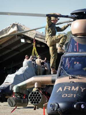 ADF helicopter training in PNG