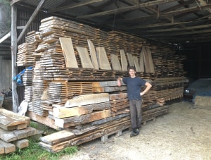 Waste wanted: salvaged wood on sale
