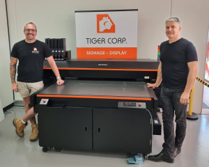 TIGER CORP INSTALLS FIRST MUTOH 1462UF 
