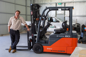 BlackLab Solar charges up with Toyota forklifts