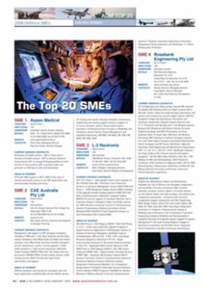ADM Top 20 Defence SMEs 2008