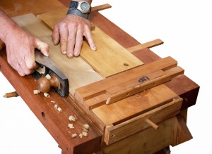 Make a hybrid shooting board/sawbench