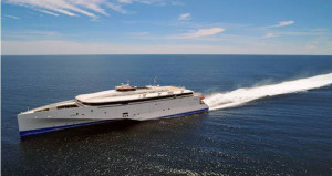 Austal trimaran completes sea trials
