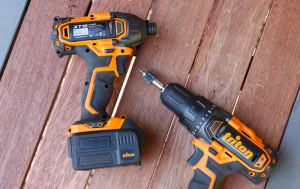 Triton 18V Drill/Driver and Impact Driver Drills