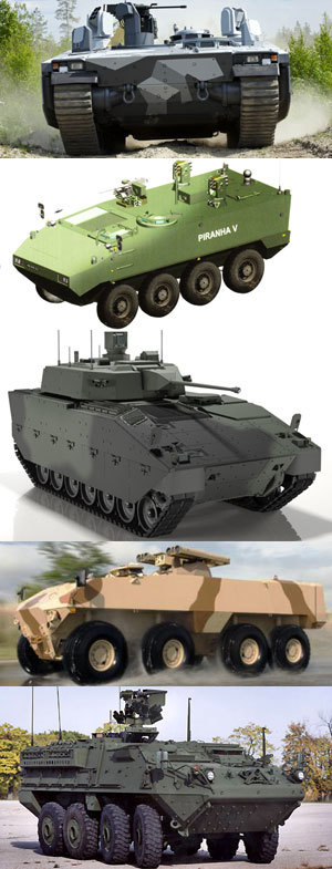 L400 contenders at Land Warfare Conference