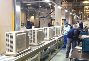 Ramping up heat pump production 