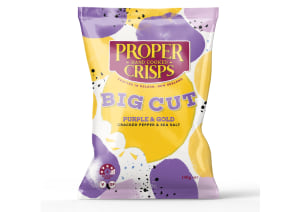 NZ purple and gold potato chips hit grocery shelves
