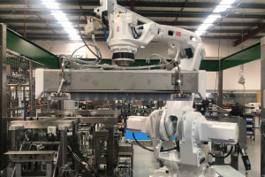 HMPS and SMC develop custom pouch unloader 
