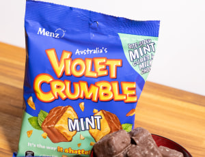 Violet Crumble gets fresh