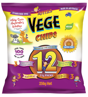 Vege Chips launches packaging for native wildlife