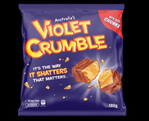 Robern Menz brings back Violet Crumble bags 