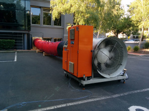 A world first in airtightness testing