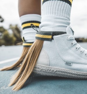 Volley has launched a mullet shoe. And no, this isn't an April Fool's prank