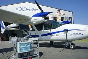 VoltAero flies Test Bed on 100% SAF
