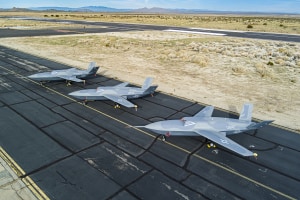 GA-ASI YFQ-42A conducts semi-autonomous airborne mission