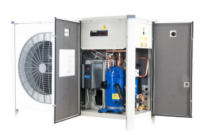 Easy to install inverter scroll technology