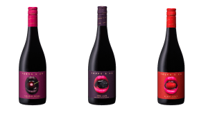 Lush label design for new red wine range