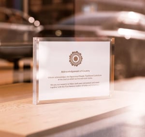 Wittner's 54 stores will soon all have an Acknowledgement of Country