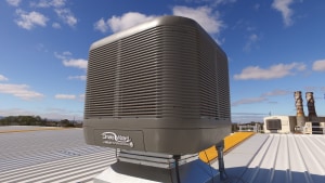 Compact dual heating and cooling 