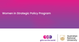 Women in Strategic Policy Program