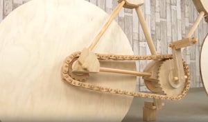 How to make a bicycle&hellip;from wood