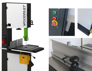 Made for Australia: deluxe Woodfast bandsaw