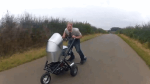 Garage inventor nutter speedy pram video